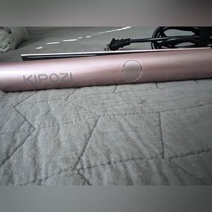2-in-1 1” Titanium Flat Iron & Curler